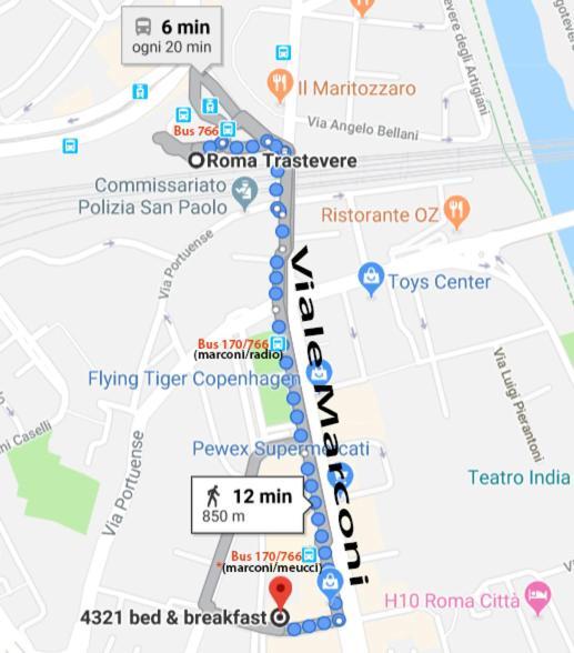 4321 Stazione Trastevere Pensionat *